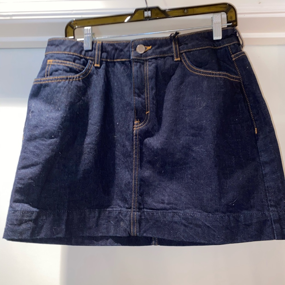 MNG denim skirt
